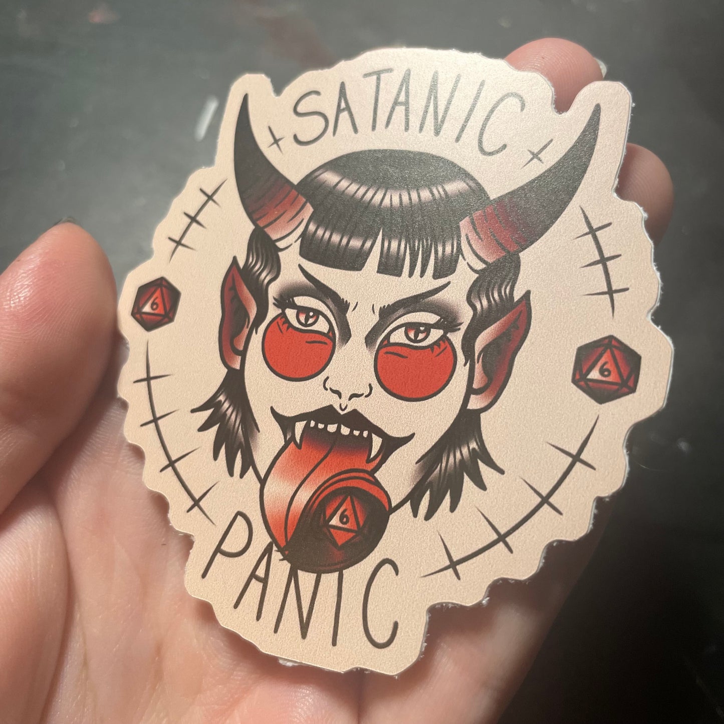 Satanic Panic Sticker