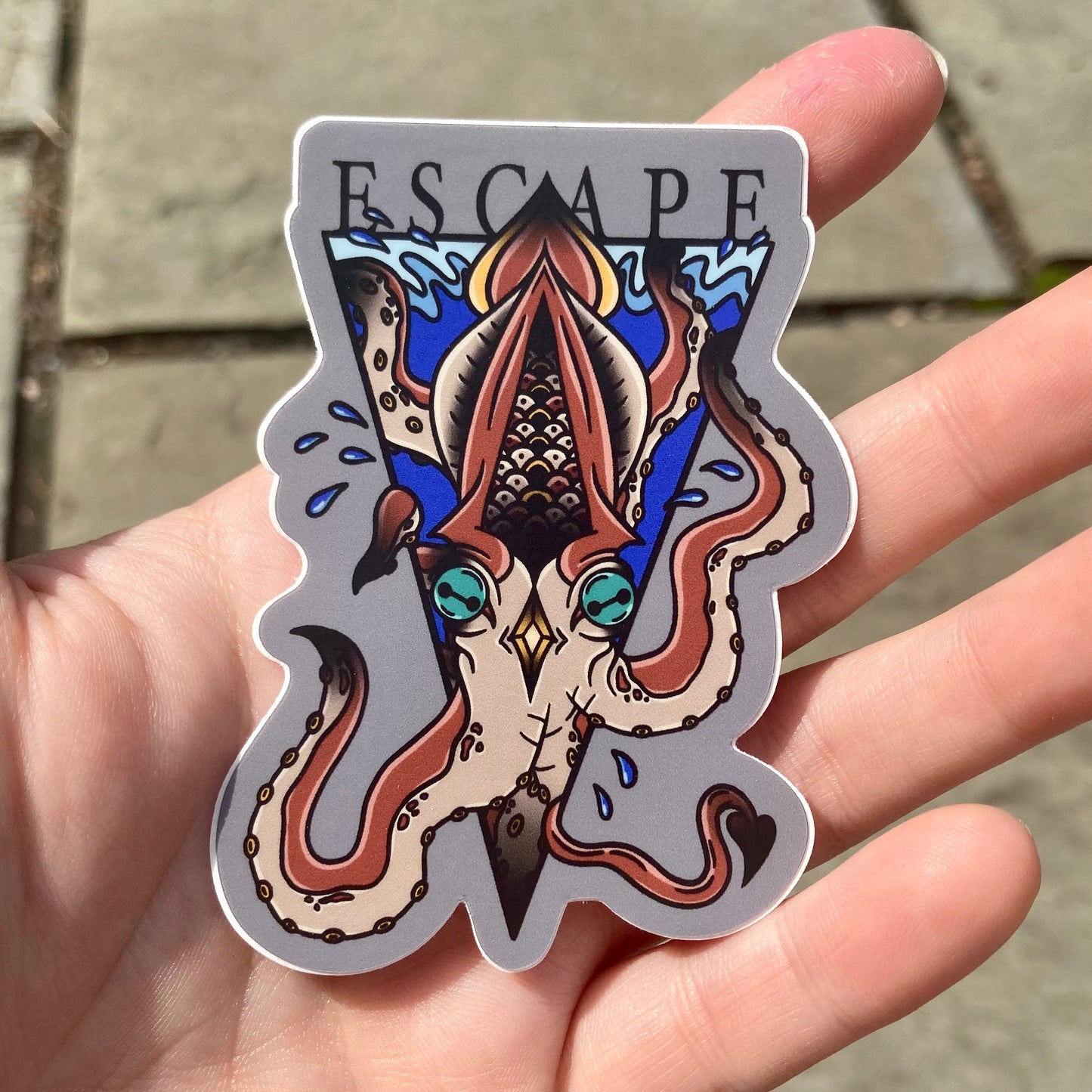 Escape Sticker