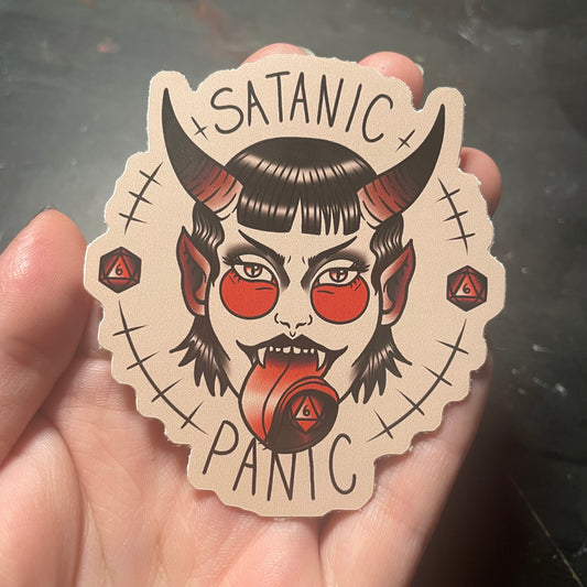 Satanic Panic Sticker