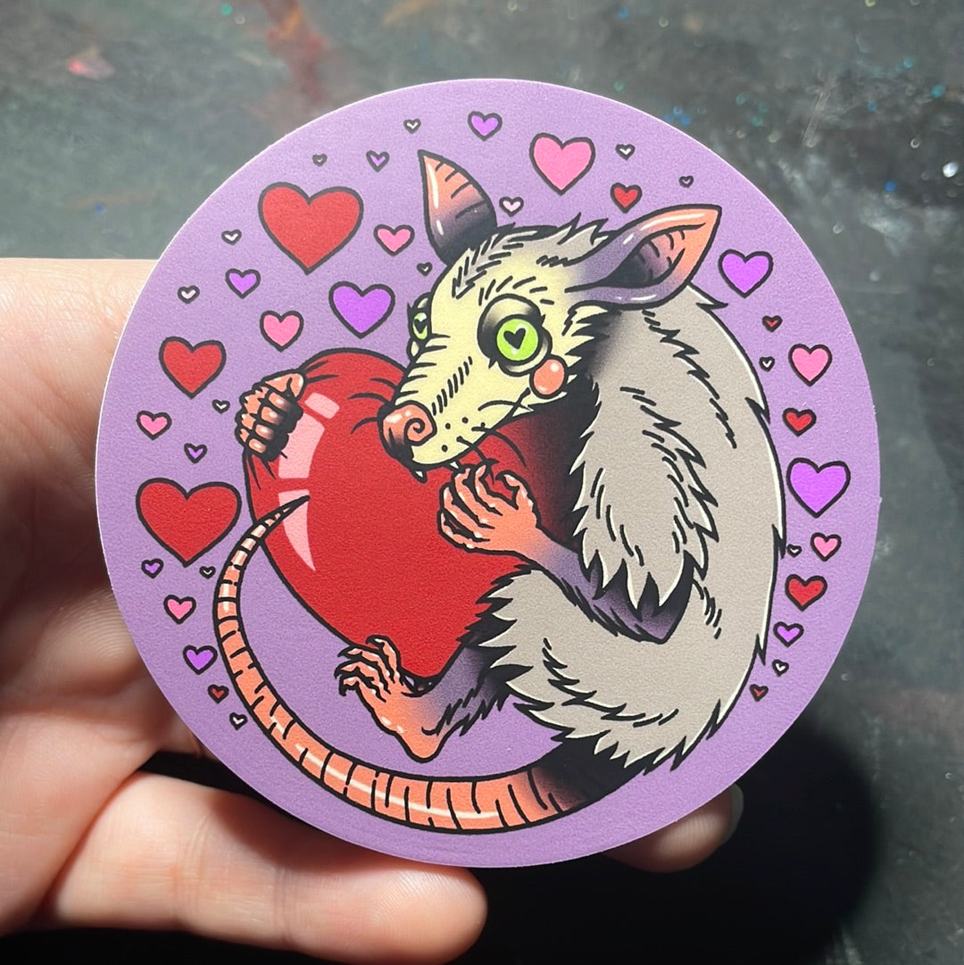 Possum Vday Stickers