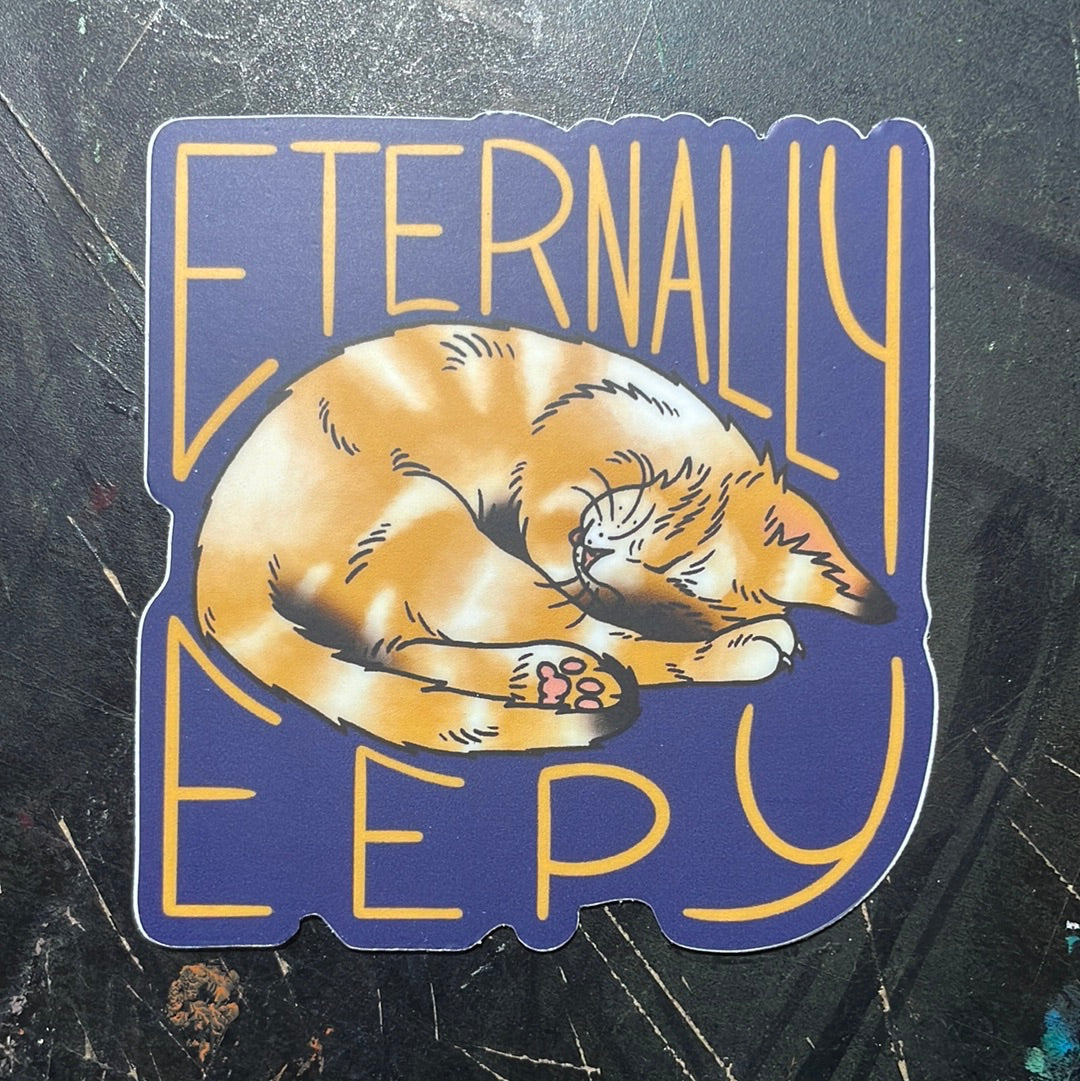 Eternally Eepy Vinyl Sticker