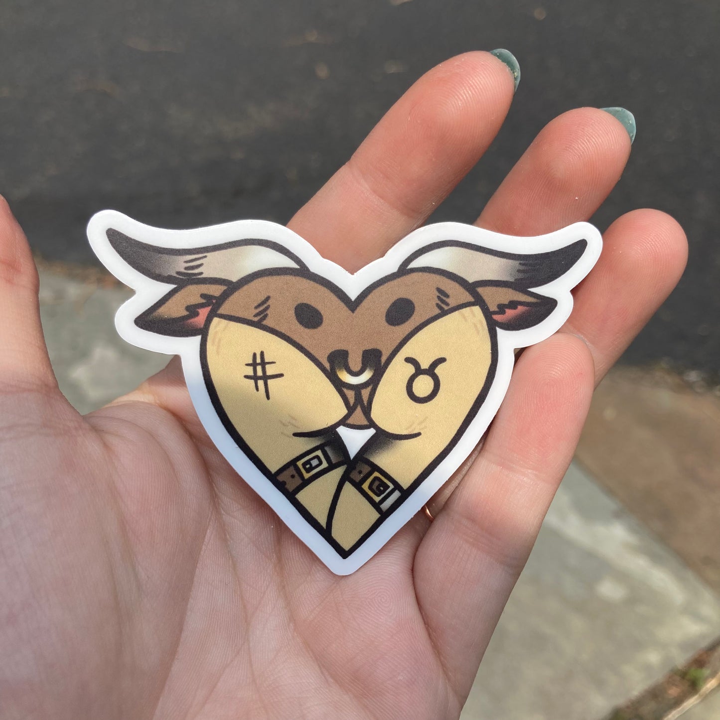 Zodiac Butt Stickers