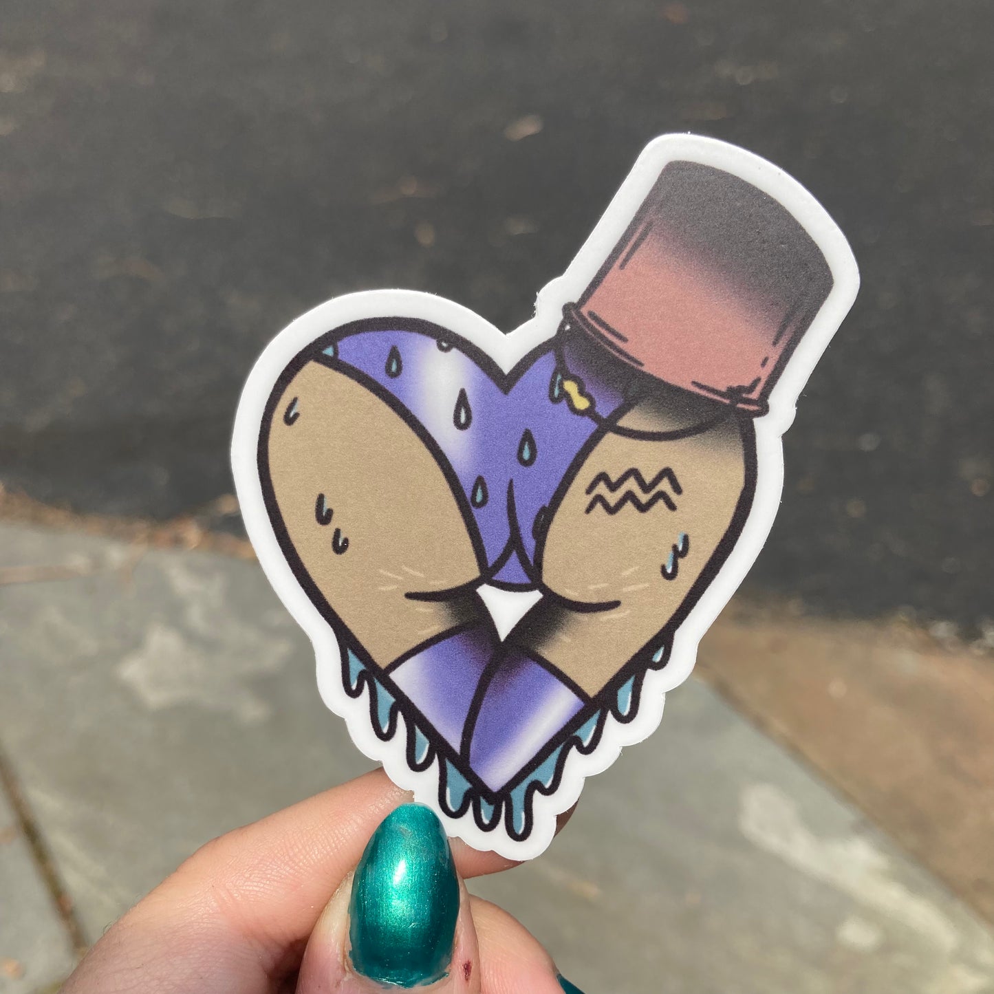 Zodiac Butt Stickers