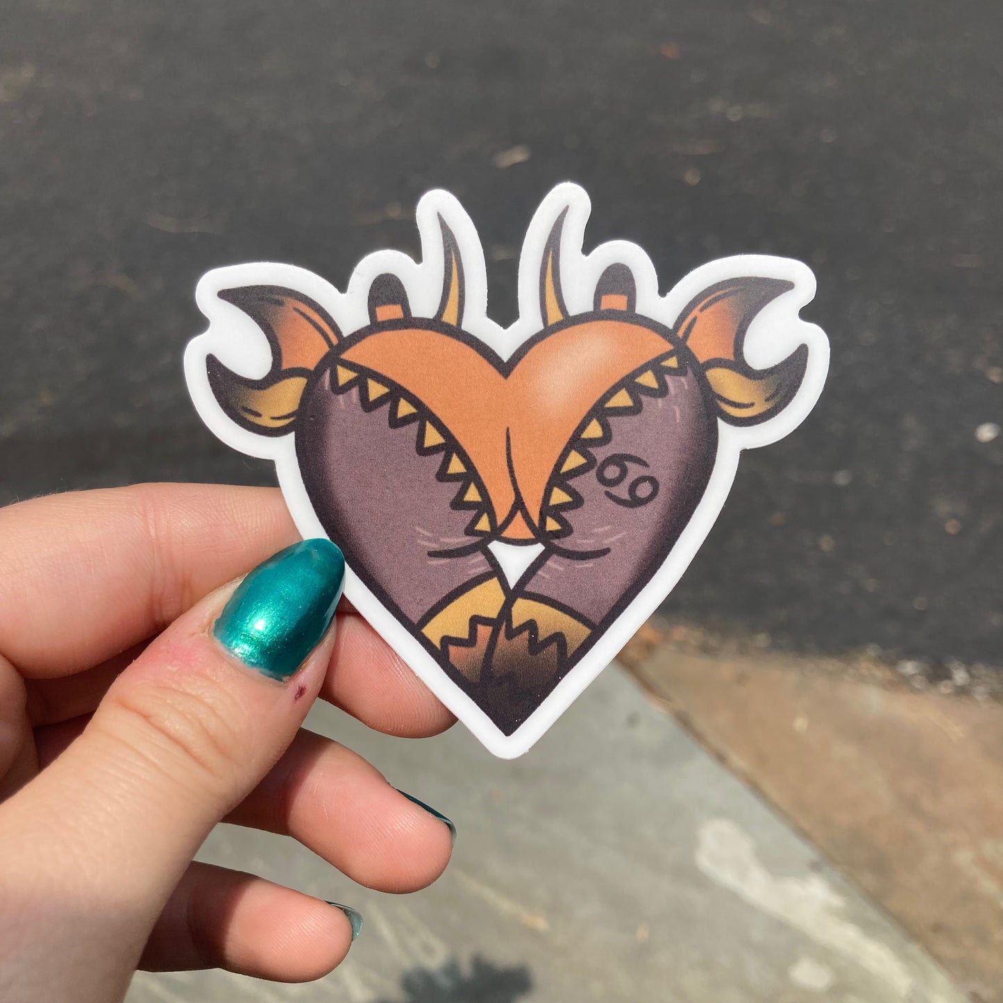 Zodiac Butt Stickers