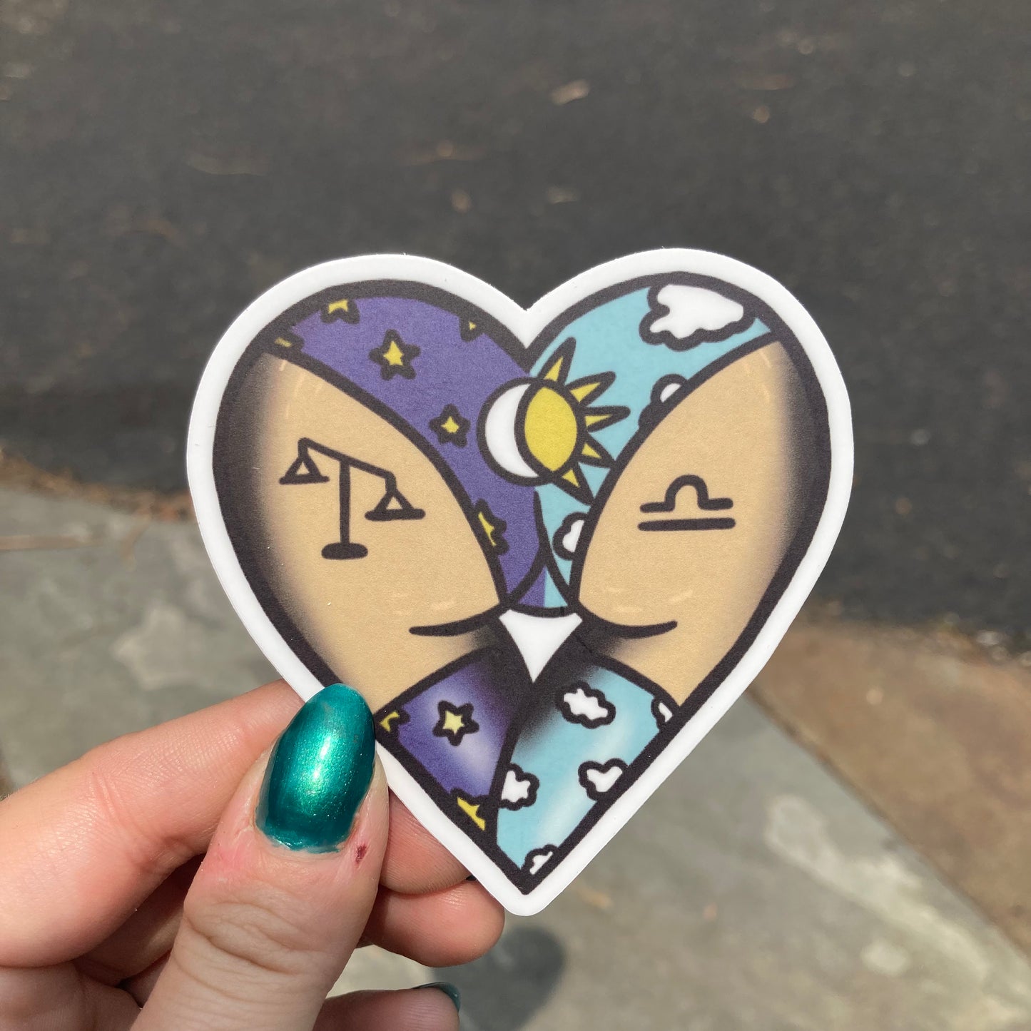 Zodiac Butt Stickers