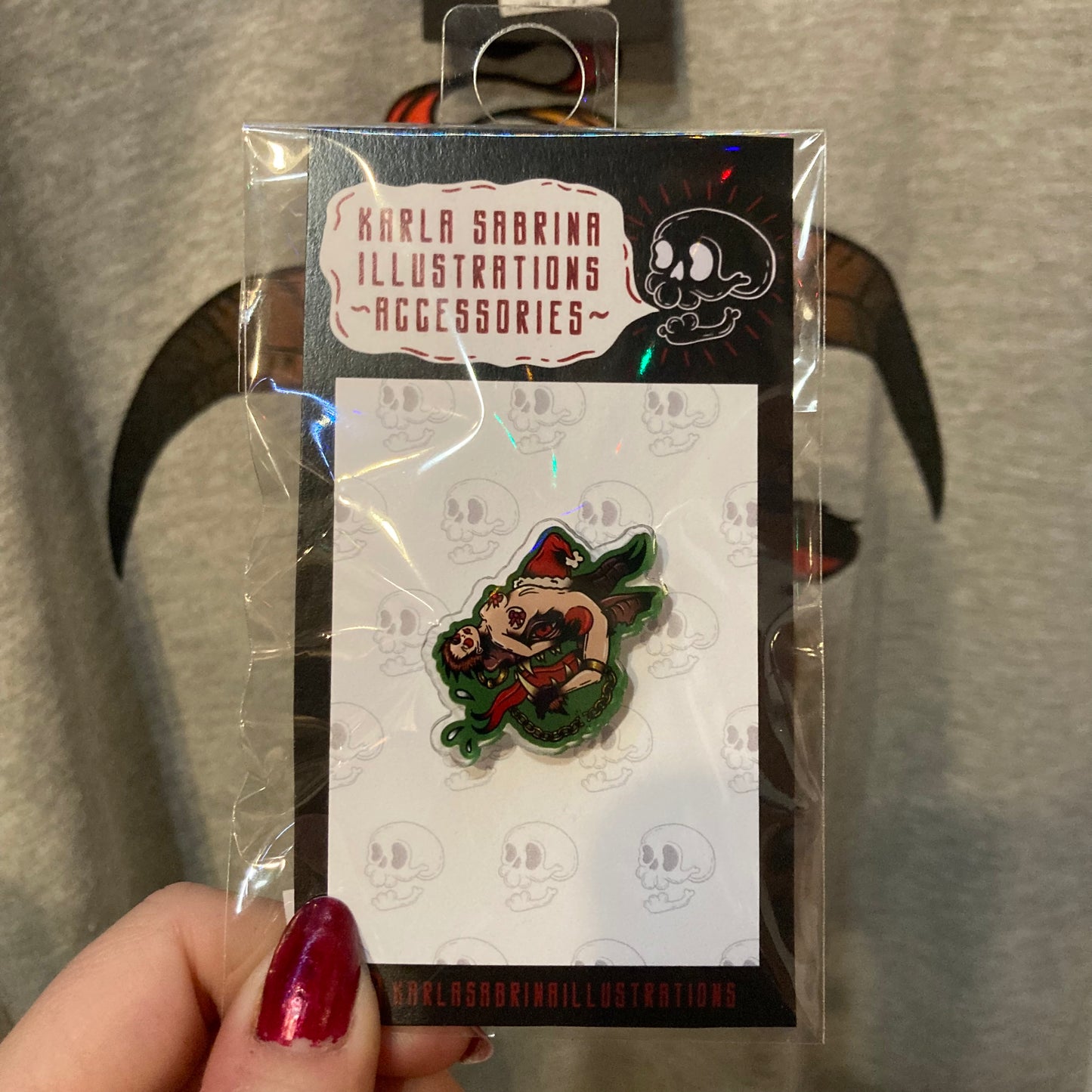 Krampus Pin