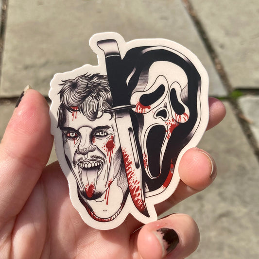 Scream Sticker