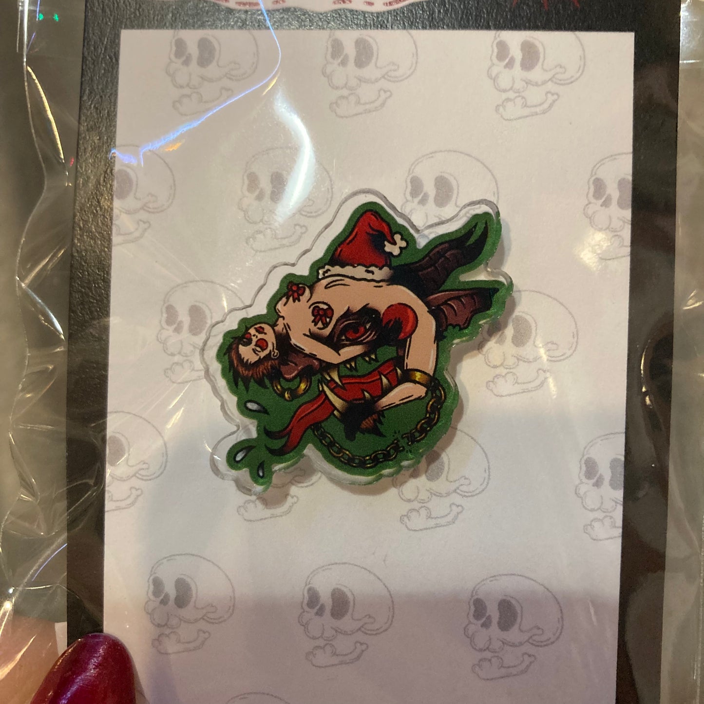 Krampus Pin